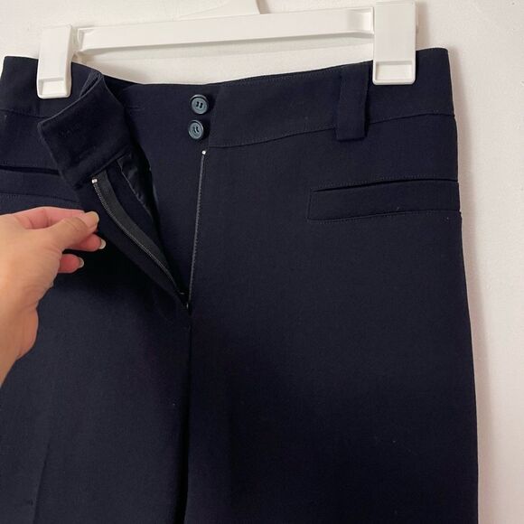 Per Se wool trousers dress pants in blue - Picture 4 of 8